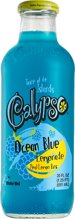 Calypso ocean blue lemonade 473ml