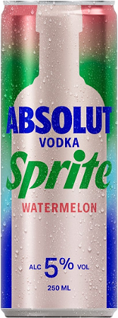 Absolut vodka Sprite watermelon 5%