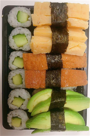 Sushi groente