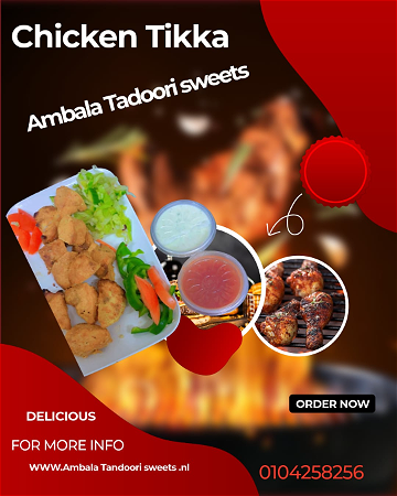 Tandoori chicken tikka