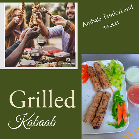Tandoori seekh kabab