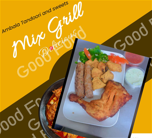 Tandoori mixed grill