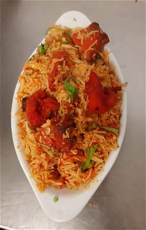 Biryani chicken tikka