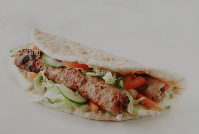 Seekh kabab roll