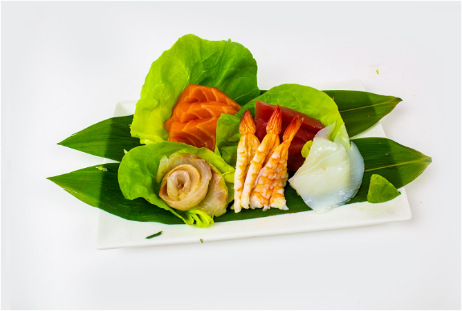 Sashimi king menu (15 pcs) 