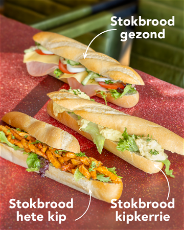 Stokbrood Kipkerrie.