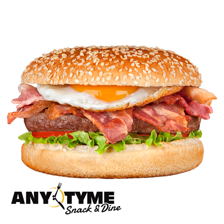 Bacon-eggburger