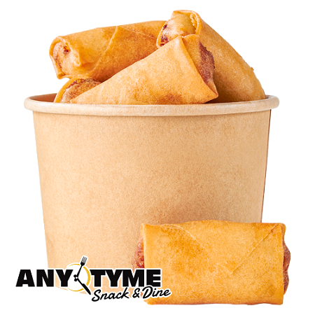 Mini loempia's met chilisaus