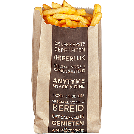GEZINSZAK FRITES + 4 SNACKS