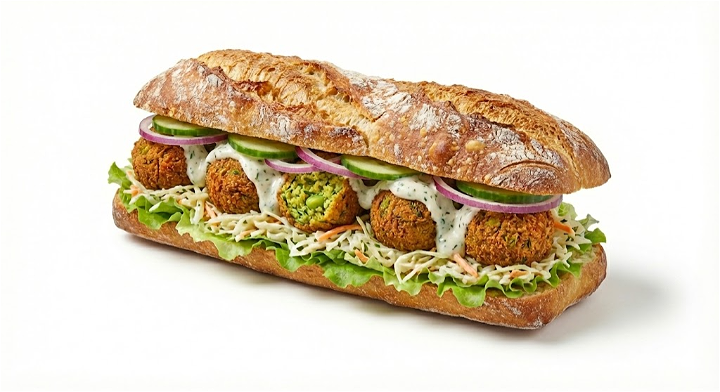 FUNKY FALAFEL SANDWICH