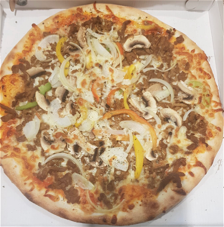 Pizza shoarma speciaal 