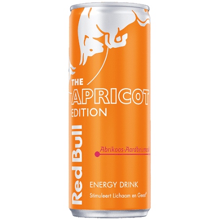 Red Bull Energy Drink Abrikoos-Aardbei 250ml