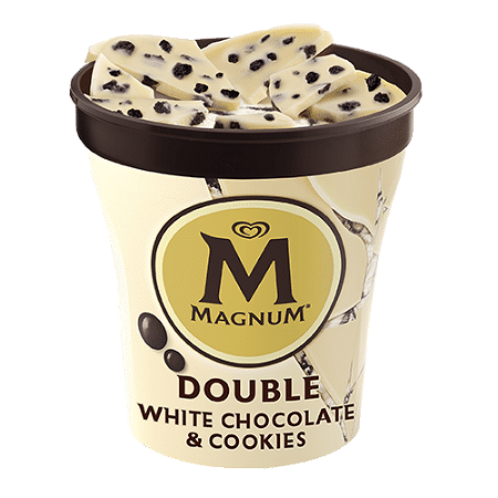 Magnum Double White Chocolate & Cookies 440ml