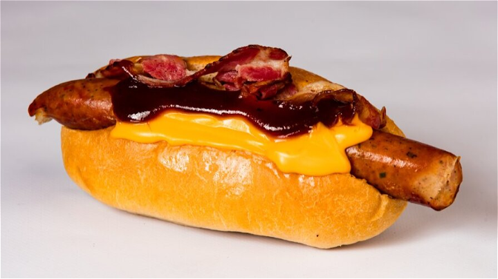 BBQ Bacon 'N Cheese hotdog