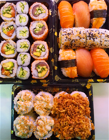 Maandmenu Oktober Sushi Box