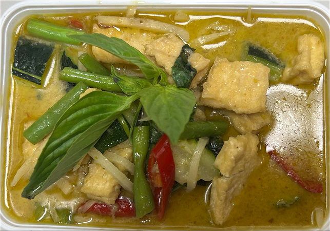 Kang Kiew Whaan / Green Curry(Green Curry with Vegetables and tofu)