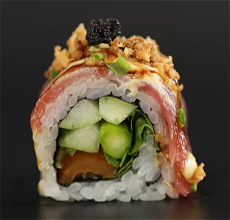 Beef truffle roll