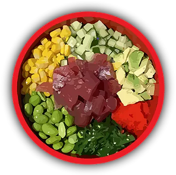 Poke bowl tuna