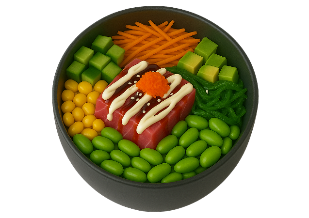 Poke bowl tuna