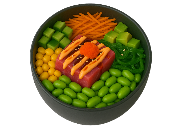 Poke bowl spicy tuna