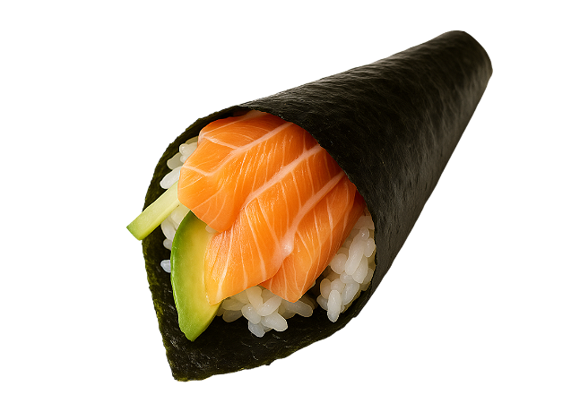 Salmon temaki