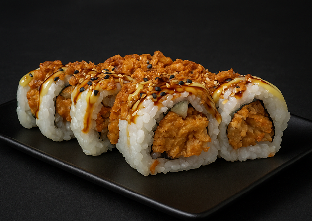 Yuzu Fire Chicken Roll