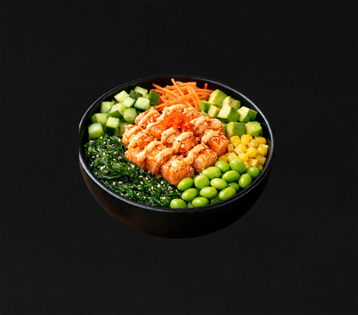 Poke Bowl Spicy Salmon