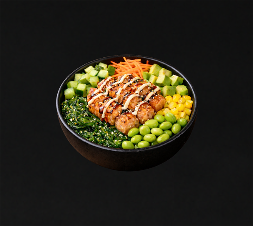 Poke Bowl Ebi Fry
