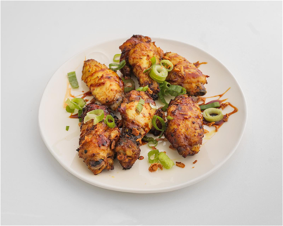 BBQ Wings 6 Stuks