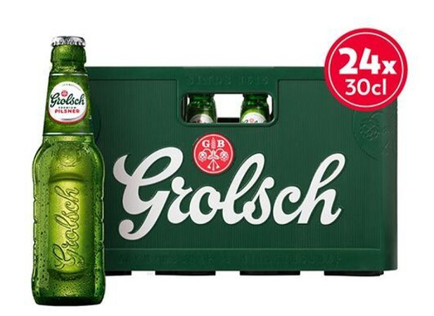 Grolsch krat bier