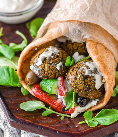 Falafel Wrap