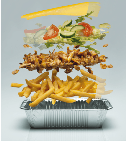 Kapsalon Kip Döner XL