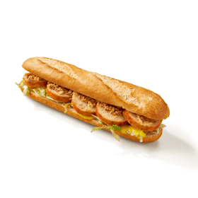 Baguette 'Supreme' Kaddours kip grillworst kaas