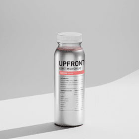 Upfront whey milkshake aardbei