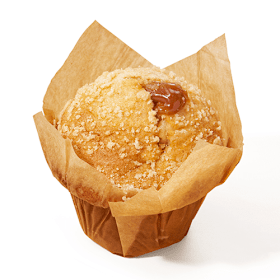 Appel caramel muffin