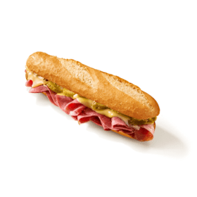 Baguette Pastrami 'Reuben Style'