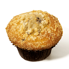 Vegan blueberry muffin