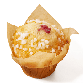 Framboos lemon muffin