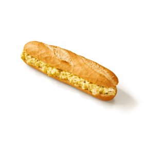 Baguette homemade eiersalade