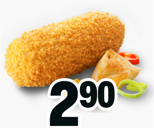 Pikante Kip Croquette