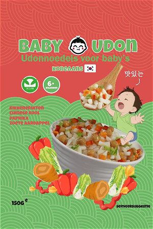 Korean udon (6+ maanden Frozen)