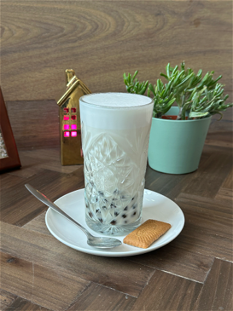 Warm coconut milk tapioca