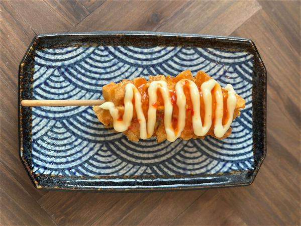  Potato Chicken Korean-Style corn dog