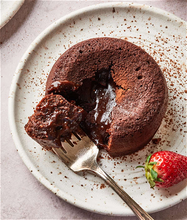 Chocolade lava cakeje