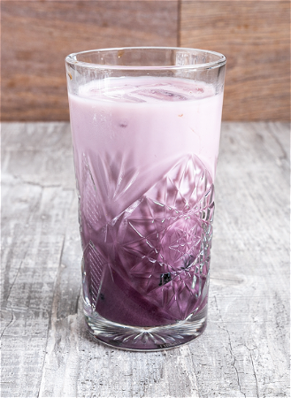 Taro milk tea tapioca