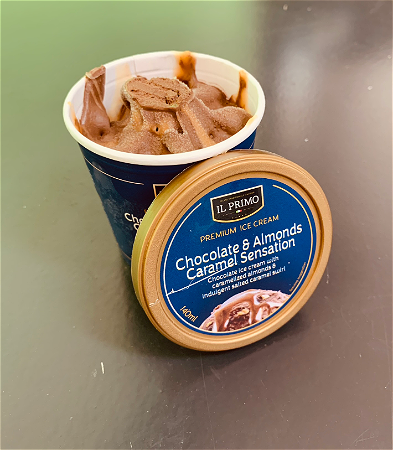 Chocolat & almonds caramel sensation