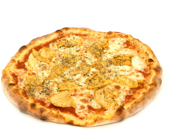 Pizza Catania - Pollo Aglio