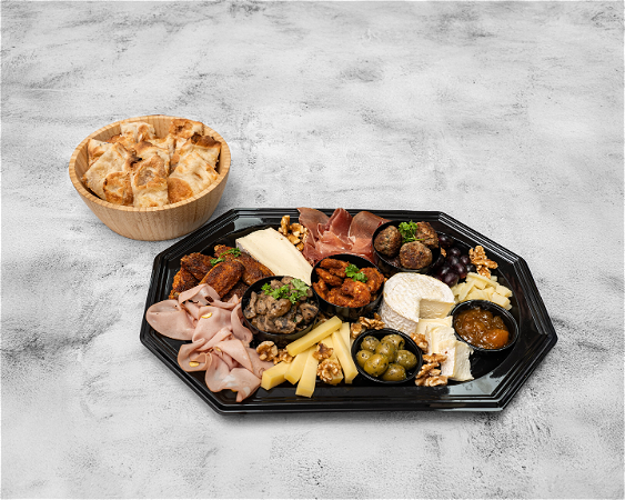 Italaanse borrelplank de luxe vanaf 4 personen 