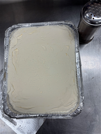 Grote schaal tiramisu 