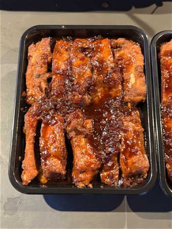 Bogeys spareribs 1200 gram in magnetronschaal